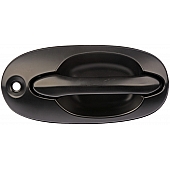 Help! By Dorman Exterior Door Handle - Plastic Black Single - 80791