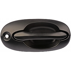Help! By Dorman Exterior Door Handle - Plastic Black Single - 80791