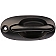 Help! By Dorman Exterior Door Handle - Plastic Black Single - 80791