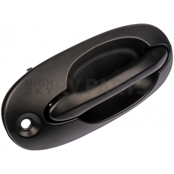 Help! By Dorman Exterior Door Handle - Plastic Black Single - 80791-2