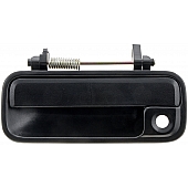 Help! By Dorman Exterior Door Handle - Plastic Black Single - 77369