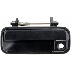 Help! By Dorman Exterior Door Handle - Plastic Black Single - 77369