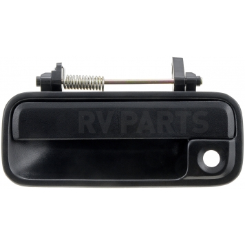 Help! By Dorman Exterior Door Handle - Plastic Black Single - 77369