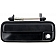 Help! By Dorman Exterior Door Handle - Plastic Black Single - 77369