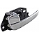 Help! By Dorman Interior Door Handle - Lever Plastic Silver Single - 82286