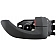 Help! By Dorman Interior Door Handle - Lever Plastic Gray Single - 82287