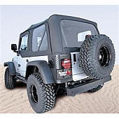 Rugged Ridge Soft Top - Black Standard Top Vinyl - 1373135