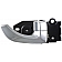 Help! By Dorman Interior Door Handle - Lever Plastic Silver Single - 82288