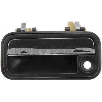 Help! By Dorman Exterior Door Handle - Plastic Black With Silver Handle Single - 77382