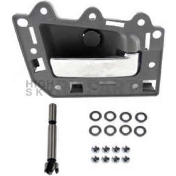 Help! By Dorman Interior Door Handle - Lever Plastic Gray Housing With Silver Lever Single - 82296