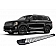 Black Horse Offroad Running Board Aluminum Stationary Silver - VOK376