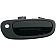 Help! By Dorman Exterior Door Handle - Plastic Black Single - 82823