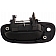 Help! By Dorman Exterior Door Handle - Plastic Black Single - 82823