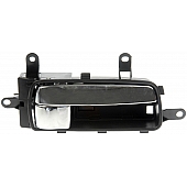 Help! By Dorman Interior Door Handle - Plastic Black Housing With Silver Lever Single - 81552