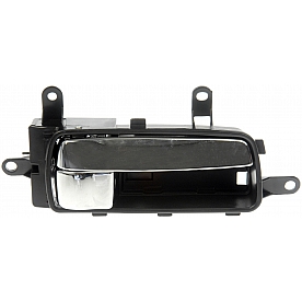 Help! By Dorman Interior Door Handle - Plastic Black Housing With Silver Lever Single - 81552