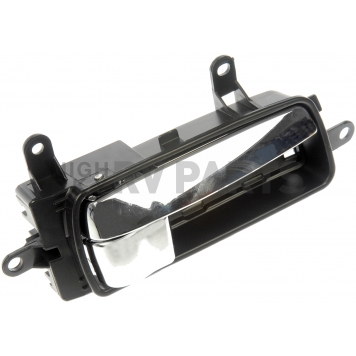 Help! By Dorman Interior Door Handle - Plastic Black Housing With Silver Lever Single - 81552-2