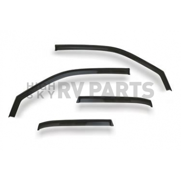 GT Styling Rainguard - Smoke Plastic Set Of 4 - 88880