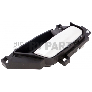 Help! By Dorman Interior Door Handle - Plastic Black Housing With Silver Lever Single - 81502-2