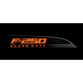 Recon Accessories Emblem - F-250 Super Duty Fenders - 264183AMBK