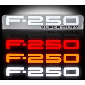 Recon Accessories Emblem - F-250 Super Duty Fenders - 264185CH