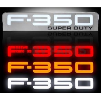 Recon Accessories Emblem - F-350 Super Duty Fenders - 264186CH