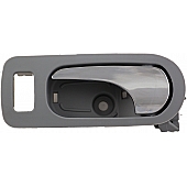 Help! By Dorman Interior Door Handle - Lever Plastic Gray Housing With Silver Lever Single - 81826