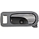 Help! By Dorman Interior Door Handle - Lever Plastic Gray Housing With Silver Lever Single - 81826