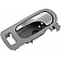 Help! By Dorman Interior Door Handle - Lever Plastic Gray Housing With Silver Lever Single - 81826
