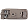 Help! By Dorman Interior Door Handle - Plastic Light Gray Housing With Silver Lever Single - 81828