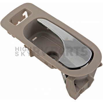 Help! By Dorman Interior Door Handle - Plastic Light Gray Housing With Silver Lever Single - 81828-2