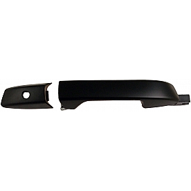 Help! By Dorman Exterior Door Handle - Plastic Black Single - 81830