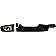 Help! By Dorman Exterior Door Handle - Plastic Black Single - 81830