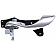 Help! By Dorman Interior Door Handle - Lever OEM Silver Single - 81836
