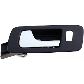 Help! By Dorman Interior Door Handle - Black Housing With Silver Lever Single - 81840