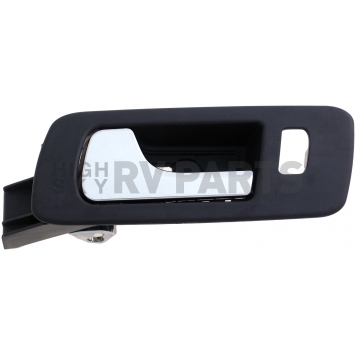Help! By Dorman Interior Door Handle - Black Housing With Silver Lever Single - 81840