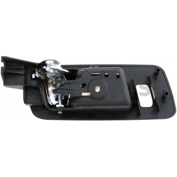 Help! By Dorman Interior Door Handle - Black Housing With Silver Lever Single - 81840-1