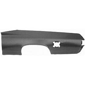 Goodmark Industries Quarter Panel - Driver Side Black Steel - EC60068L