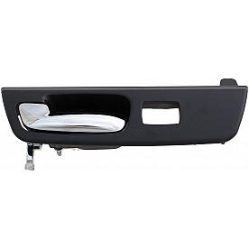Help! By Dorman Interior Door Handle - Black Housing With Silver Lever Single - 81844