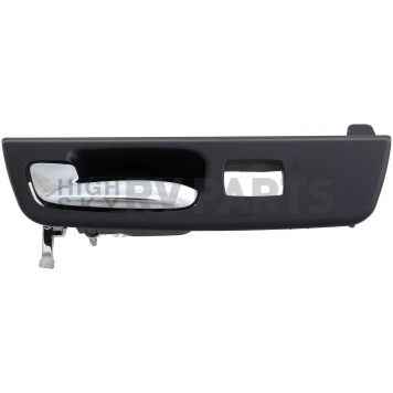 Help! By Dorman Interior Door Handle - Black Housing With Silver Lever Single - 81844