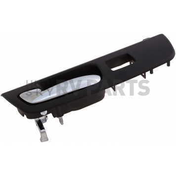 Help! By Dorman Interior Door Handle - Black Housing With Silver Lever Single - 81844-2