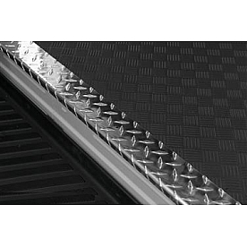 Legend Fleet Door Sill Protector - Polished Aluminum Silver - 6091511010
