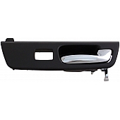 Help! By Dorman Interior Door Handle - Black Housing With Silver Lever Single - 81845