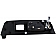 Help! By Dorman Interior Door Handle - Black Housing With Silver Lever Single - 81845