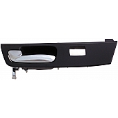 Help! By Dorman Interior Door Handle - Black Housing With Silver Lever Single - 81846