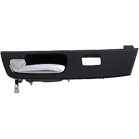 Help! By Dorman Interior Door Handle - Black Housing With Silver Lever Single - 81846