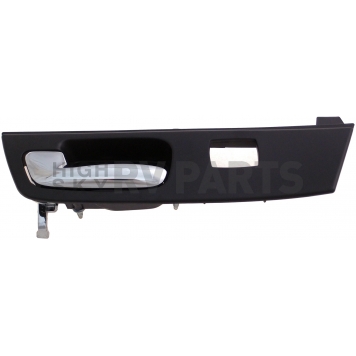Help! By Dorman Interior Door Handle - Black Housing With Silver Lever Single - 81846