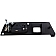 Help! By Dorman Interior Door Handle - Black Housing With Silver Lever Single - 81846