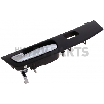 Help! By Dorman Interior Door Handle - Black Housing With Silver Lever Single - 81846-2