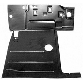 Goodmark Industries Floor Pan - Steel Black Electro Deposit Primer (EDP) - CK50547L