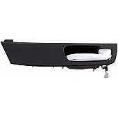 Help! By Dorman Interior Door Handle - Black Housing With Silver Lever Single - 81849